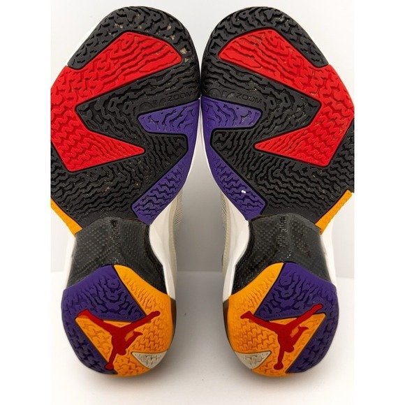 Nike Air Jordan 37 RJXXXVII  Beyond Borders Light Bone Fire Red US Men 7 main image 6